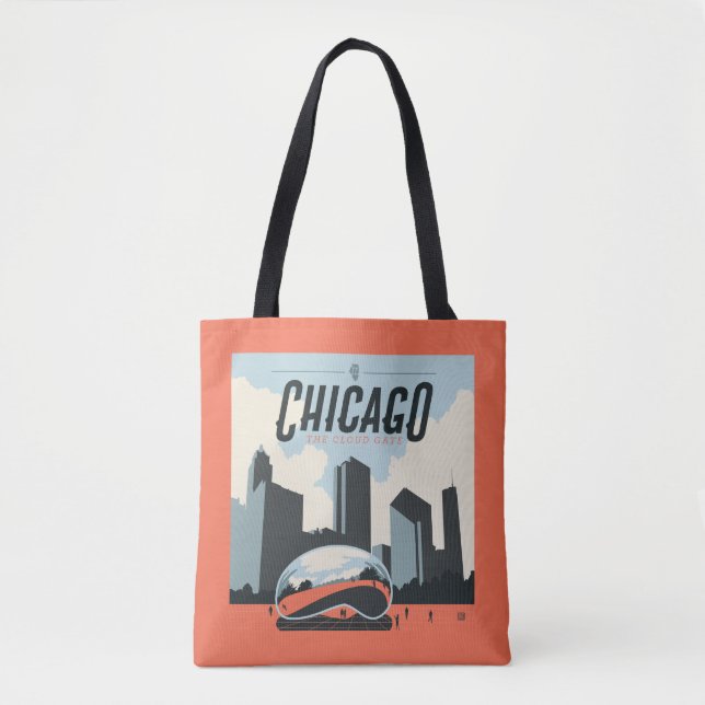 Tote Bag Chicago, Illinois | Millennium Park (Devant)