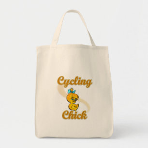 Tote Bag Chick cycliste