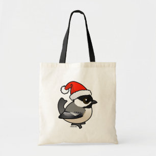 Tote Bag Chickadee Père Noël