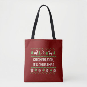 Tote Bag Chickenleigh C'est un cadeau de Noël de vacances