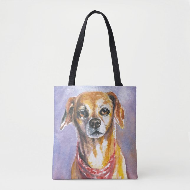 Tote Bag Chien 2 (Devant)