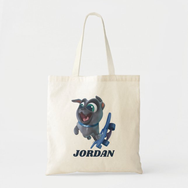 Tote Bag Chien Chien Pal | Bingo - Né à Rouleau (Devant)