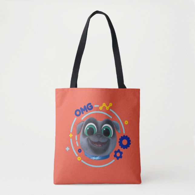 Tote Bag Chien Chien Pal | Bingo - OMG (Devant)