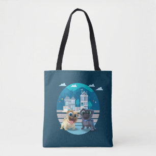 Tote Bag Chien Chien Pal   Laisser la mission commencer