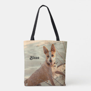Tote Bag Chien de bétail australien rouge - Heeler - dans l