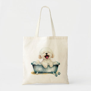 Tote Bag Chien de Bichon Frise