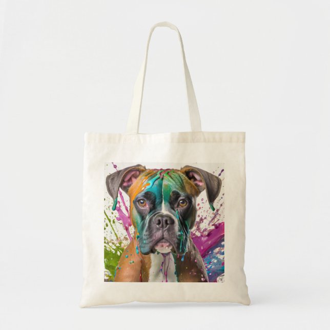 Tote Bag Chien de boîte (Devant)