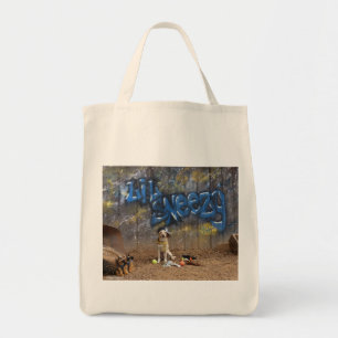 Tote Bag Chien de frappeur - "Lil" Fourre-tout Sneezy