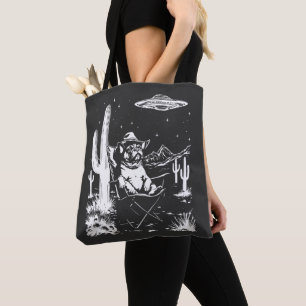 Tote Bag Chien de taureau français - OVNI