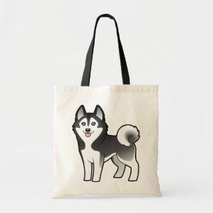 Tote Bag Chien de traîneau sibérien de bande
