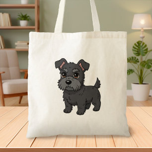 Tote Bag Chien écossais Terrier noir mignon