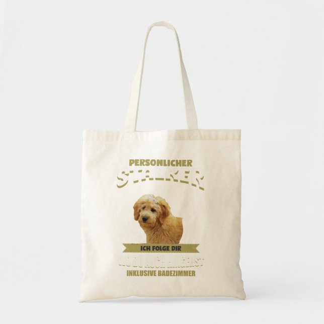 Tote Bag Chien GoldendoodleGoldendoodle Chien Chien chiot a (Devant)