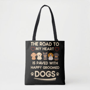 Tote Bag Chien Grooming Looming Animal Chien Groomer