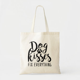 Tote Bag Chien Kisses Réparez tout K9 Citations Sweet Chien