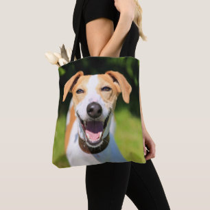 Tote Bag Chien riant des images de Getty