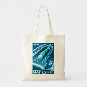 Tote Bag Chien soviétique de l'espace