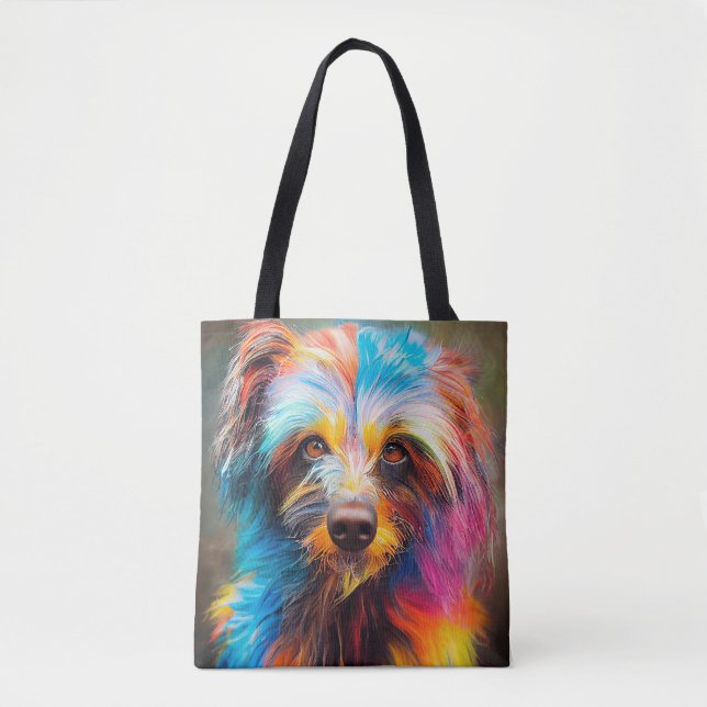 Tote Bag Chien Teckel animal animal familier animal adorabl (Devant)