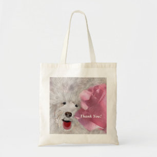 Tote Bag Chiens et Roses