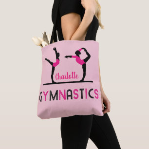 Tote Bag Chiffres de gymnaste Filles mignonnes Gymnastique