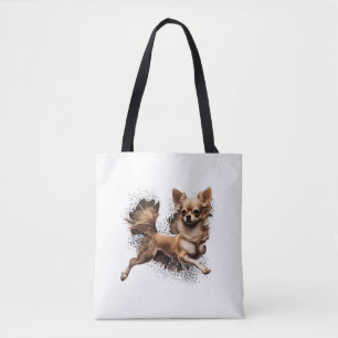 Tote Bag Chihuahua Ballerina Danse de ballet
