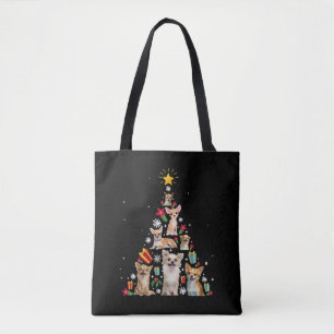 Tote Bag chihuahuahumas christmas tree xmas vend