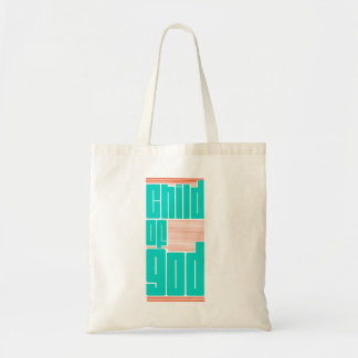 Tote Bag Child of God Retro Vintage Christian Inspirational