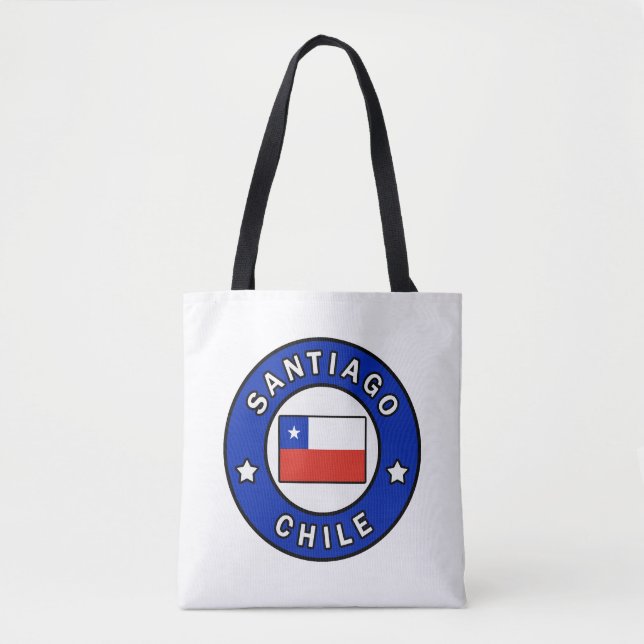 Tote Bag Chile de Santiago (Devant)
