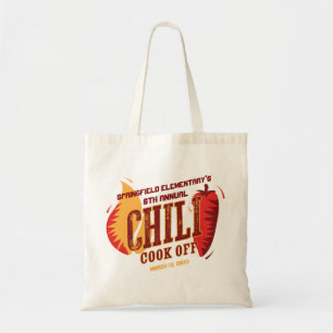 Tote Bag Chili Cook Off BBQ Cookout Contest