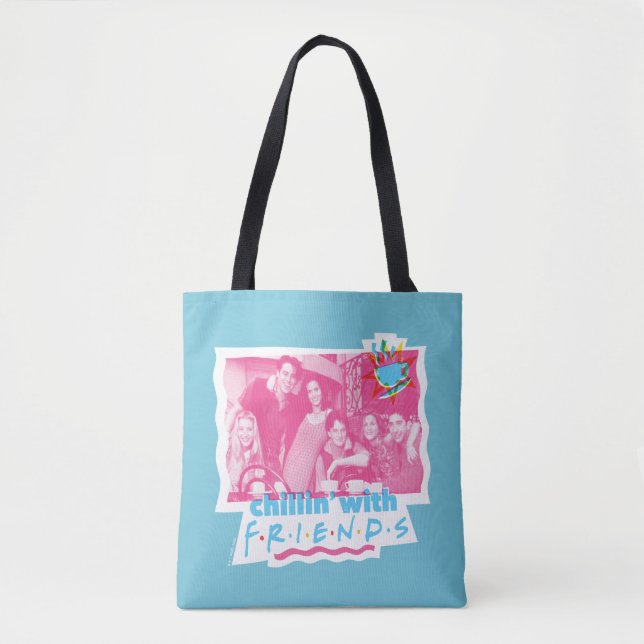 Tote Bag Chillin' avec AMIS™ (Devant)