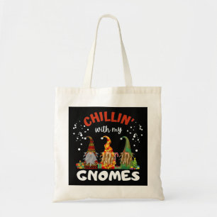 Tote Bag Chillin Avec Mes Gnomes Noël