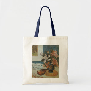 Tote Bag Chinois Peonies et Mandoline par Paul Gauguin
