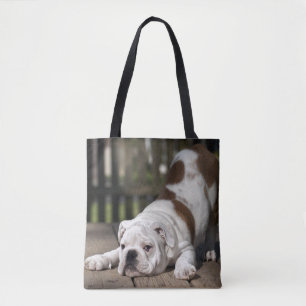 Tote Bag Chiot anglais de bouledogue
