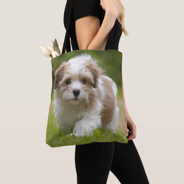 Tote Bag Chiot de Havanese (De près)