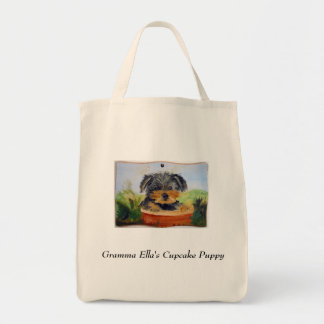 Tote Bag Chiot de petit gâteau