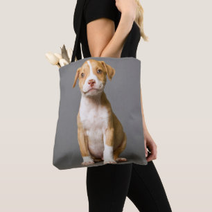Tote Bag Chiot de pitbull