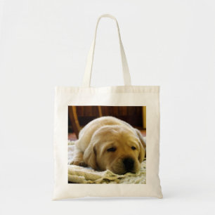 Tote Bag chiot jaune 2 labo
