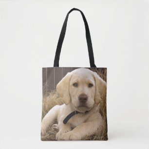 Tote Bag chiot Labrador Retriever