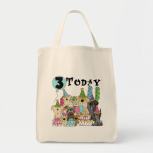 Tote Bag Chiots 3e anniversaire Bash Tshirts et cadeaux