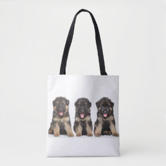 Tote Bag Chiots Berger Allemand