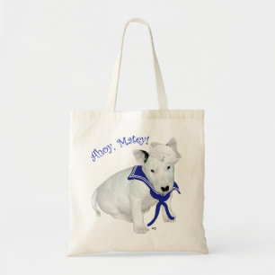 Tote Bag Chiots Bull Terrier Marin