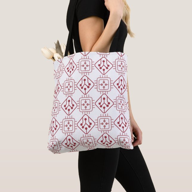 Tote Bag Chips de circuit (De près)
