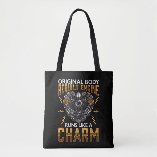 Tote Bag Chirurgie de contournement du moteur reconstruit p (Devant)
