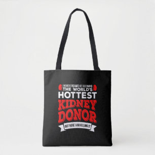 Tote Bag Chirurgie de greffe d'organes de donneur de reins 