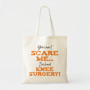 Tote Bag Chirurgie du genou drôle ‘Peur’