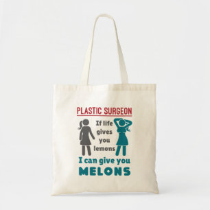 Tote Bag Chirurgien Plastique Si La Vie Vous Donne Citrons