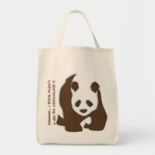 Tote Bag Chocolat Panda morte