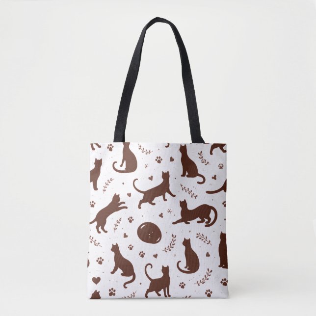 Tote Bag Chocolate Cats (Devant)