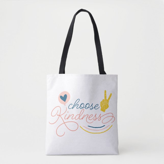 Tote Bag Choisir la gentillesse (Devant)