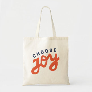 Tote Bag Choisissez Joy Retro Inspirational Shopping