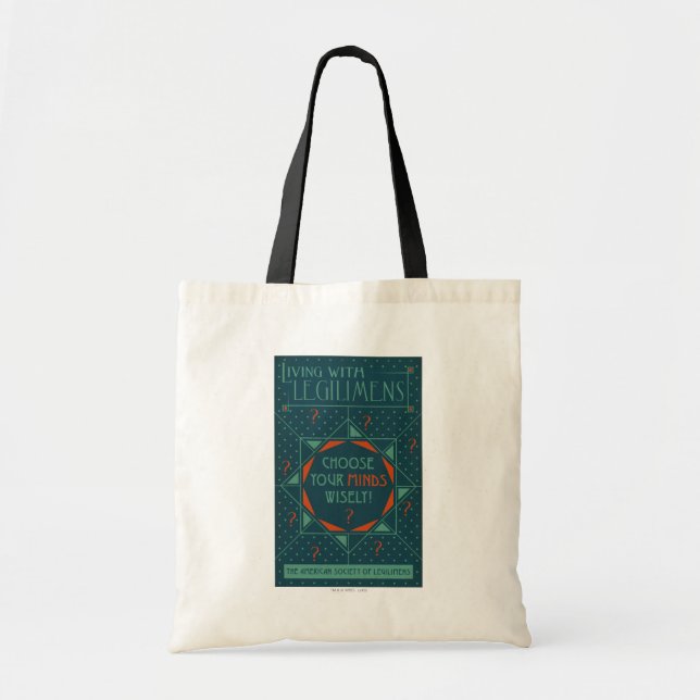 Tote Bag Choisissez votre esprit judicieusement - Poster Le (Devant)